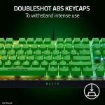 Razer BlackWidow V4 X Mechanical Gaming Keyboard: Green Switches Tactile & Clicky - 6 Macro Keys - Chroma RGB - Doubleshot ABS Keycaps - Sound Dampening & Stabilizers - Minecraft Edition