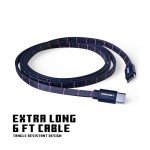 LIQUIPEL Powertek Minecraft Charging Bundle USB-C to C Cable and Wall Charger (Enderman)