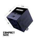 LIQUIPEL Powertek Minecraft Charging Bundle USB-C to C Cable and Wall Charger (Enderman)