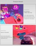Joso Wireless Mobile Gaming Controller for iPhone/Android, Phone Controller Support Phone Case, Analog Trigger, Play Call of Duty, Genshin Impact, Minecraft, Roblox, Cloud Joystick for iOS Android