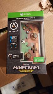 NEW MINECRAFT enhanced wired controller for XBOX ONE & Windows 10 PowerA Power A