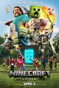Minecraft Movie Poster Minecraft The Movie 11 x 17 Inch Poster 2025 (MC1)