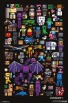 Minecraft - Mobbery Poster
