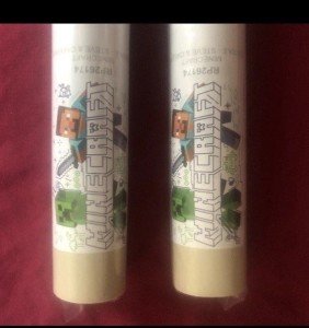 Minecraft Doodle Steve Creeper Lot Of (2) 22x34 Posters