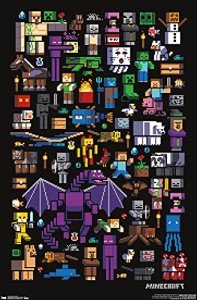 Trends International Minecraft - Mobbery Wall Poster, 22.375" x 34", Unframed Version