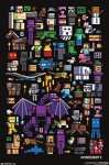 Trends International Minecraft - Mobbery Wall Poster, 22.375" x 34", Unframed Version