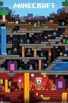 Trends International Minecraft - Worldly Wall Poster, 22.375" x 34", Unframed Version