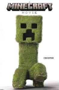 Trends International A Minecraft Movie - Creeper Feature Series Wall Poster, 34L x 22.4W, Unframed Version