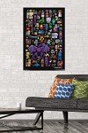 Trends International Minecraft - Mobbery Wall Poster, 22.375" x 34", Unframed Version