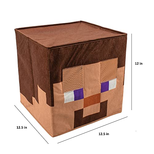 Minecraft Steve Block Headpiece for Kids Costume