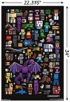 Trends International Minecraft - Mobbery Wall Poster, 22.375" x 34", Unframed Version