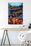 Trends International Minecraft - Worldly Wall Poster, 22.375" x 34", Unframed Version