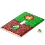 Mine Light Switch Cover Gaming Room - Gamer Craft Printed Wall Plate Room Decor WP-20