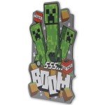 Minecraft Boom Creepers Metal Sign - Fun Minecraft Wall Art for Game Room, Man Cave or Bedroom