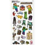 Mini Minecraft Posters for Kids - Minecraft Wall Art Bundle Includes 20 Mini Minecraft Room Posters (4" x 6"), Stickers, More | Minecraft Decorations