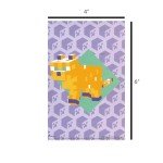 Mini Minecraft Posters for Kids - Minecraft Wall Art Bundle Includes 20 Mini Minecraft Room Posters (4" x 6"), Stickers, More | Minecraft Decorations