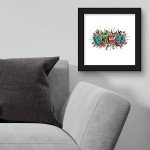 Trends International Gallery Pops Minecraft - Funtage Boom TNT Wall Art Wall Poster, 12" x 12", Black Frame Version