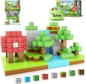 Magnetic Building Blocks - Mine Magnet World Edition