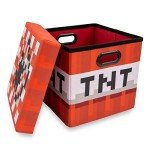 Minecraft TNT Block 13-Inch Storage Bin Chest