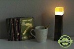 Minecraft Brownstone Torch Lamp with USB Charging