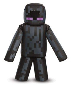 Inflatable Enderman Costume for Kids - Minecraft Fun