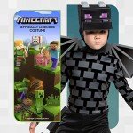 Minecraft Ender Dragon Costume for Kids - Medium