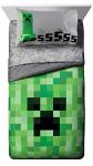 Minecraft Creeper Twin Bed Set - 4 Pieces