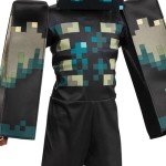 Minecraft Warden Costume for Kids with Headpiece