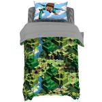 Minecraft Daytime Twin Bed Set - 5 Pieces