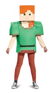 Alex Minecraft Costume for Kids - Medium Size