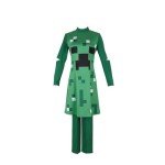Green Pixel Creature Jumpsuit for Kids & Adults