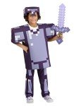 Minecraft Enchanted Diamond Armor Deluxe Costume for Kids