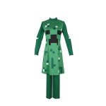 Green Pixel Creature Jumpsuit for Kids & Adults