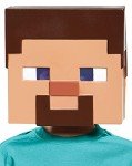 Kids Minecraft Steve Vacuform Mask for Dress-Up