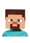 Kids Minecraft Steve Vacuform Mask for Dress-Up