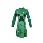 Green Pixel Creature Jumpsuit for Kids & Adults