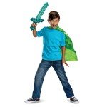 Minecraft Sword and Cape Costume Set for Kids