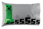 Minecraft Creeper Twin Bed Set - 4 Pieces
