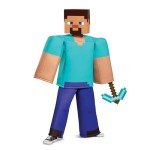 Steve Minecraft Costume for Kids – Medium