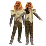 Minecraft Husk Jack O'Lantern Kids Costume (4-6)