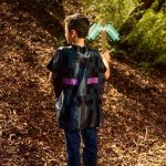 Minecraft Pickaxe and Cape Costume Set for Kids