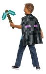 Minecraft Pickaxe and Cape Costume Set for Kids
