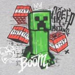 Minecraft Creeper Hoodie and Shorts Set for Kids