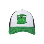 Minecraft Creepers Logo Adjustable Colorblock Youth Hat