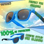 Minecraft Trucker Hat and Kids Sunglasses Set