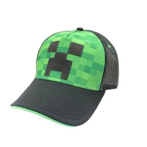 Minecraft Creeper Face Youth Comfort Mesh Hat
