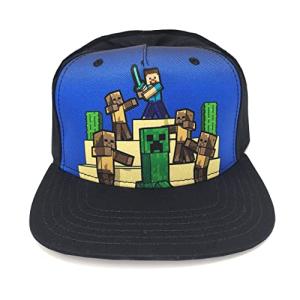 Minecraft Survival Mode Snapback Cap for Kids