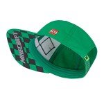 Creeper Face Minecraft Snapback Cap - Green