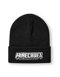 Minecraft Black Knitted Beanie Hat for Kids