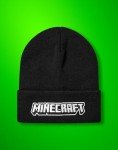 Minecraft Black Knitted Beanie Hat for Kids